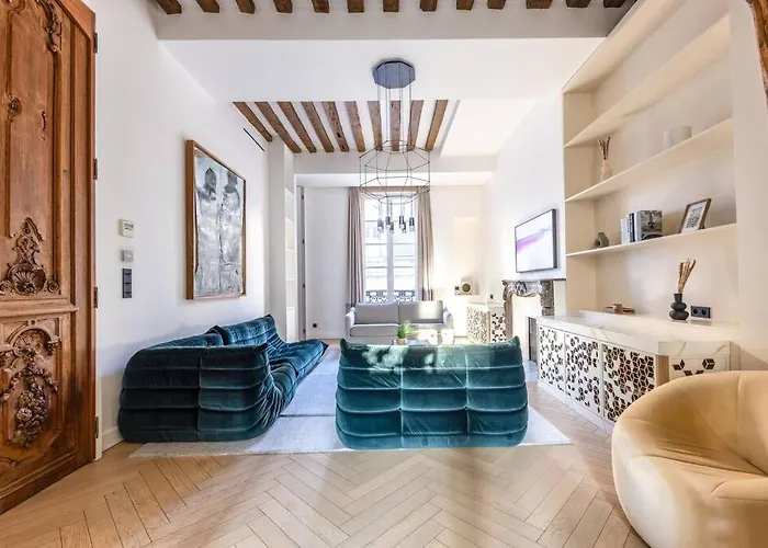 Chic 2-bedroom Haven Apartmán Paříž